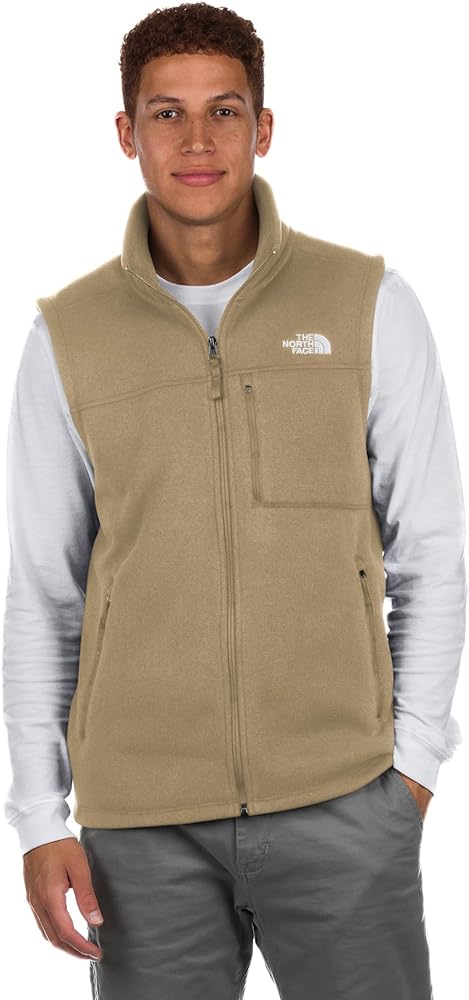 THE NORTH FACE Mens Tsillan Vest, S, Khaki Stone Heather