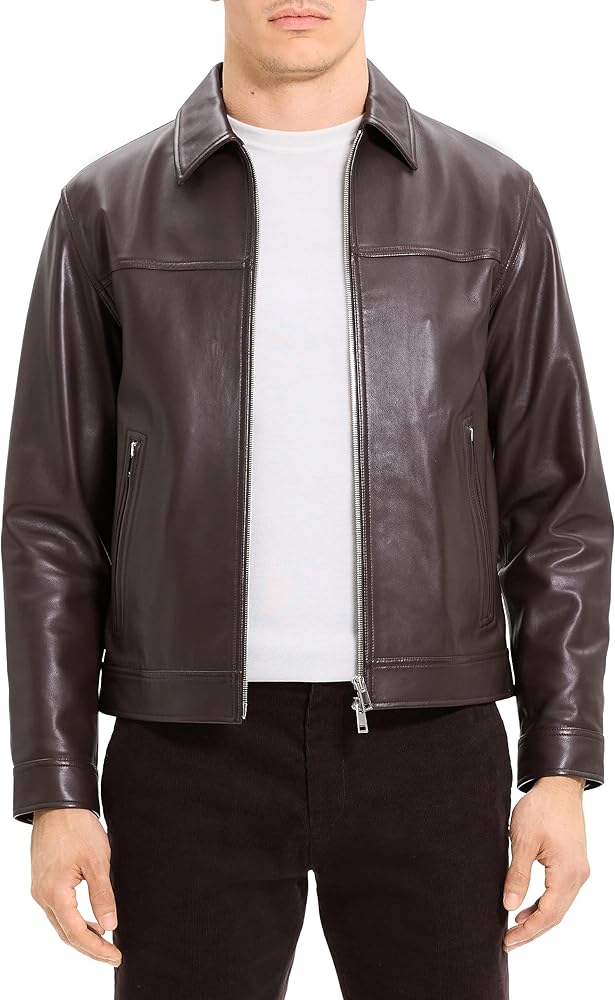 Theory Men's Rhett Leather Jacket