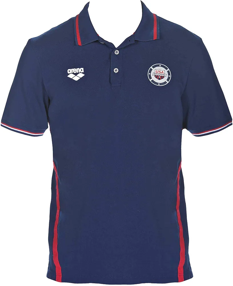 ARENA Standard Official USA Swimming National Team Unisex Polo Shirt