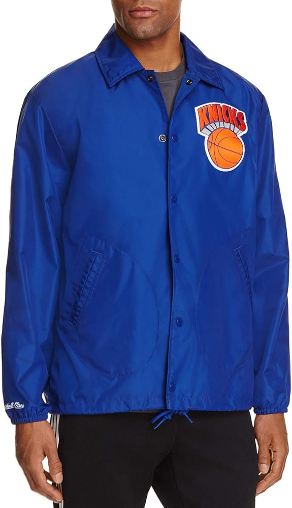 Mitchell & Ness Men's NBA Hardwood Classics Coaches Jacket