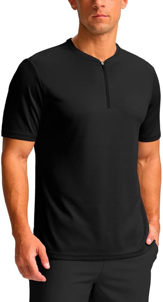 G Gradual Men's Workout Shirts Short Sleeve Quick Dry T-Shirt Moisture Wicking Athletic Gym Running Shirts for Men