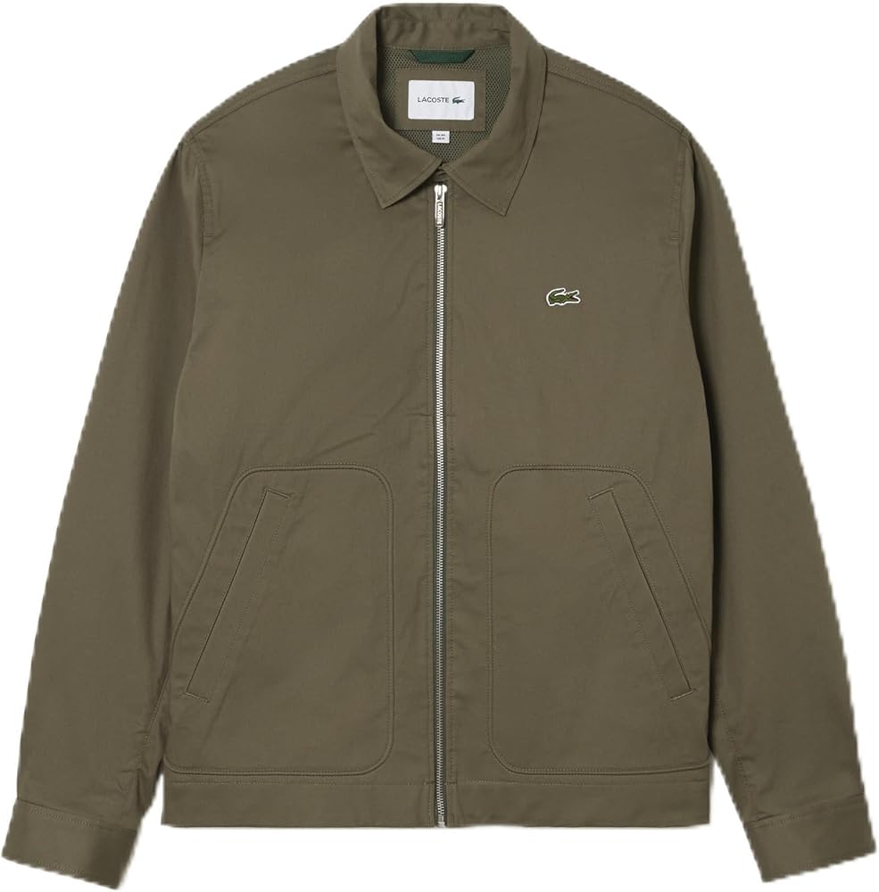 Lacoste Men's Plain Short Jacket W/Collar