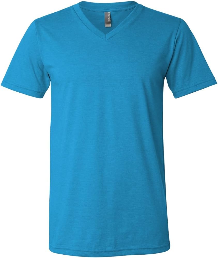 Bella+Canvas Men's Comfortable V-Neck Soft Fitted Jersey T-Shirt