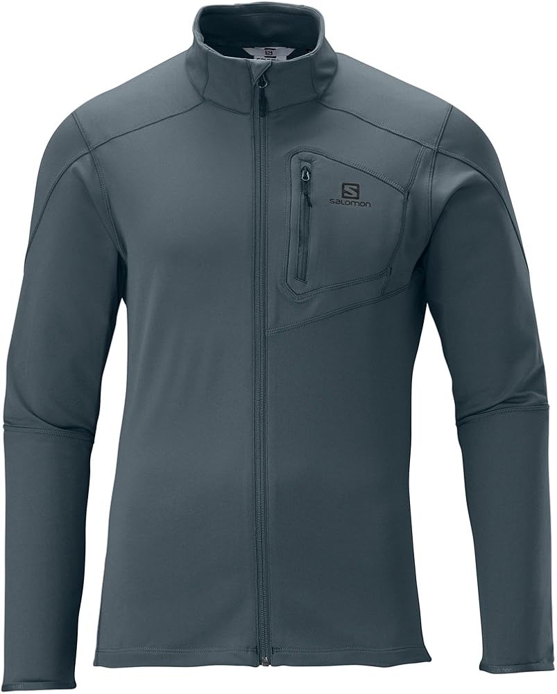 Salomon Men's Discovery Full Zip Midlayer Top