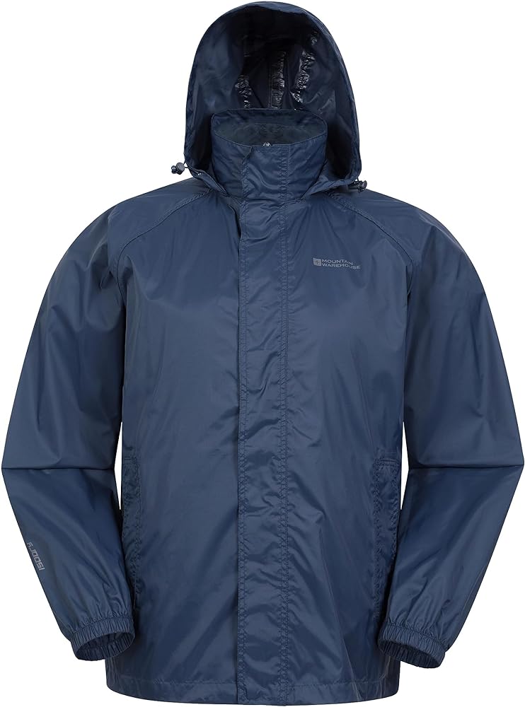 Mountain Warehouse Pakka Mens Waterproof Rain Jacket - Packable