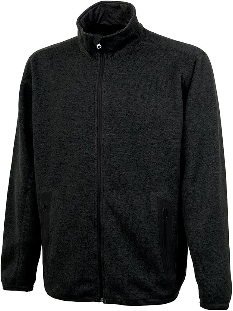 Charles River Apparel Men's Heathered Fleece Jacket