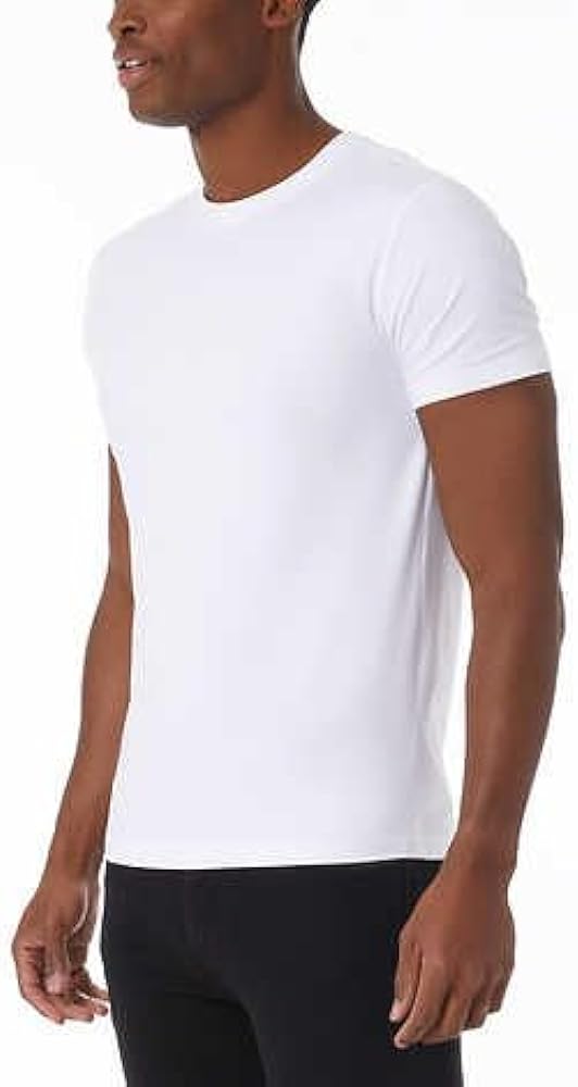 32º DEGREES 32 Degrees Men's Cool Tee, 3-Pack (US, Alpha, Large, Regular, Regular, White)