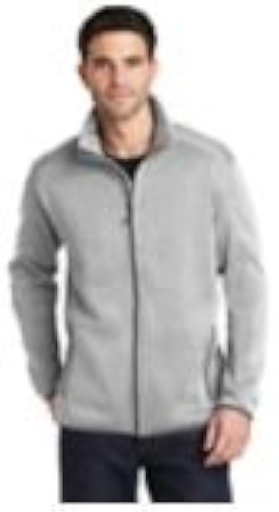 Port Authority Heather Microfleece 1/2-Zip Pullover