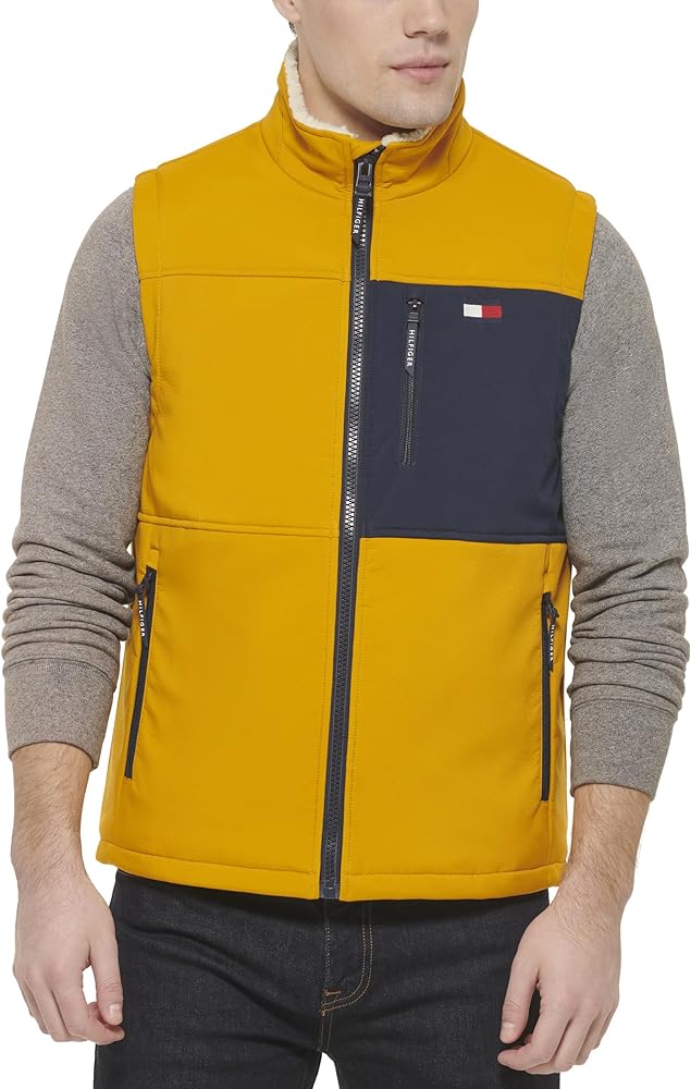 Tommy Hilfiger Men's Sherpa Lined Vest