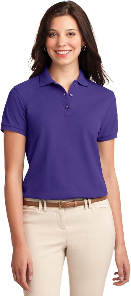 Port Authority Ladies Silk Touch Polo. L500