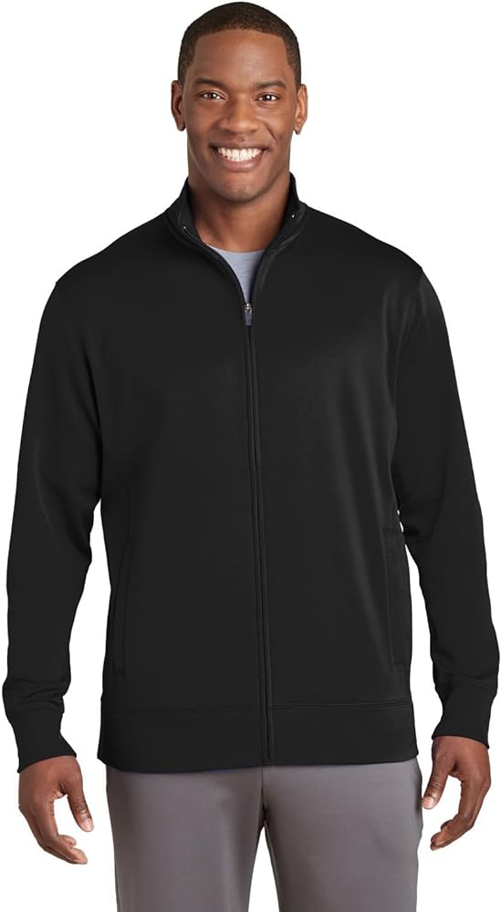 Sport Tek Men's Fleece Full-Zip Jacket