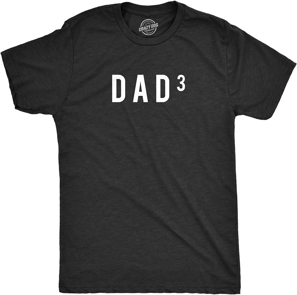 Mens You Cant Scare Me I Have A Daughter or Boys T Shirts Funny Dad Squared Tees Sarcastic Shirt for Dad