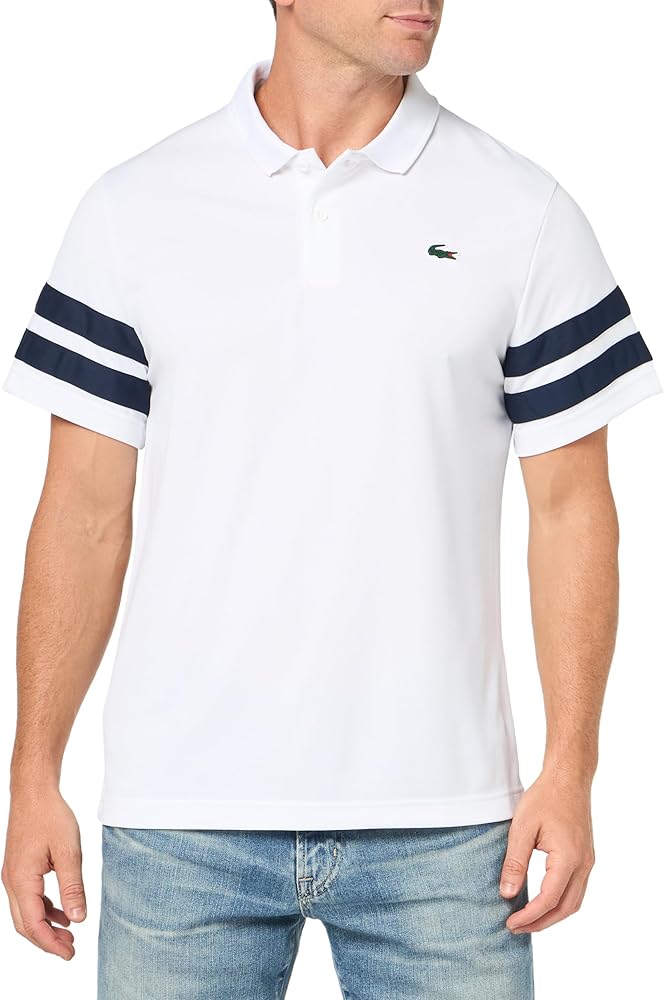 Lacoste Men's Short Sleeve Regular Fit Tennis Polo