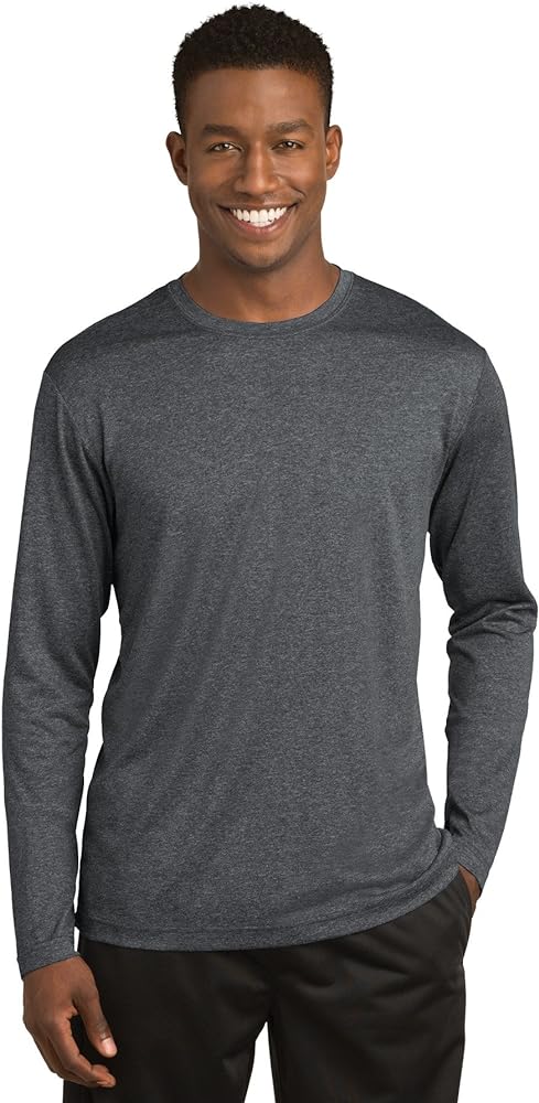 Sport Tek ST360LS Long Sleeve Heather Contender Tee