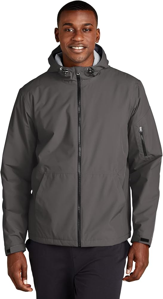 Sport Tek Waterproof Insulated Jacket JST56 - Graphite - 4XL