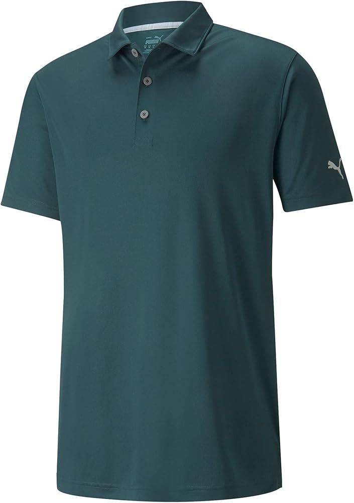 Puma Golf Men's Gamer Polo, Ponderosa Pine, L