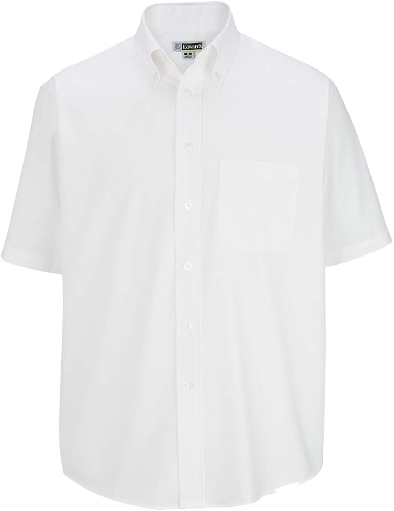 Edwards Men's Short Sleeve Oxford Shirt