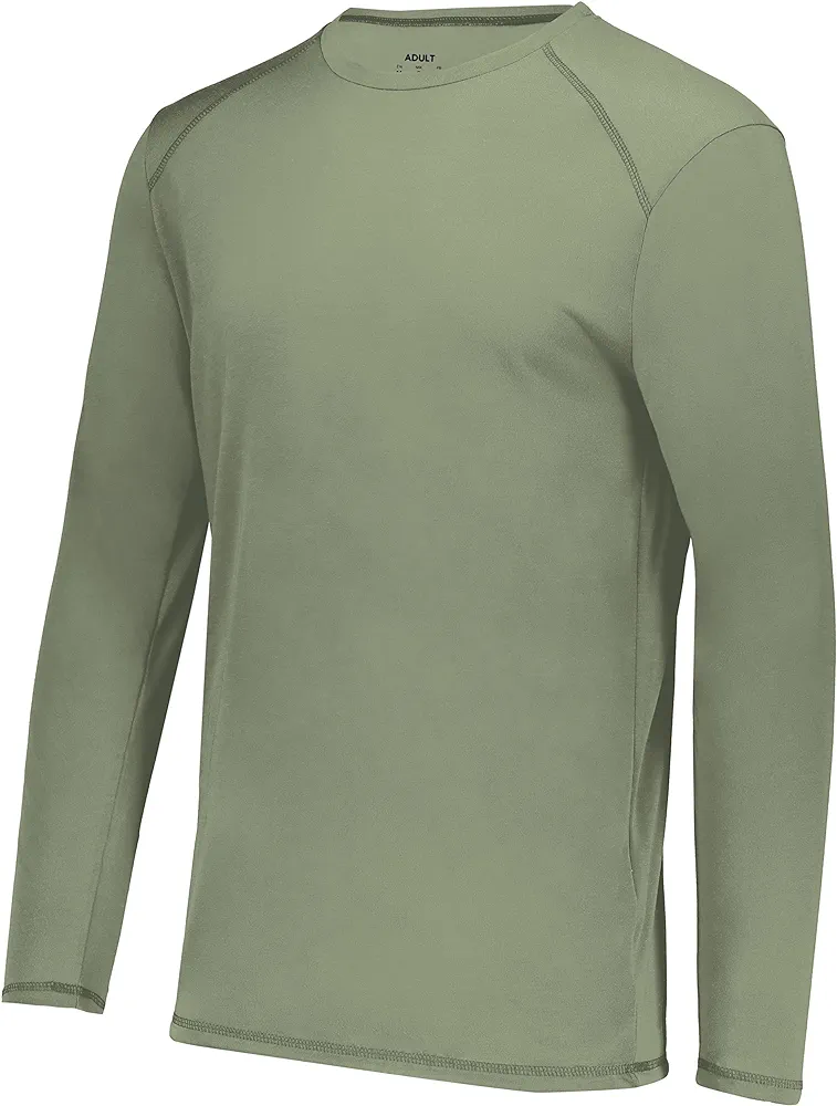 Augusta Sportswear Men's Super Soft-Spun Poly Long Sleeve Tee