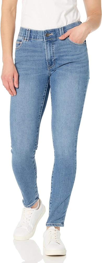 Nautica Women's High Skinny Mid Rise Jeans