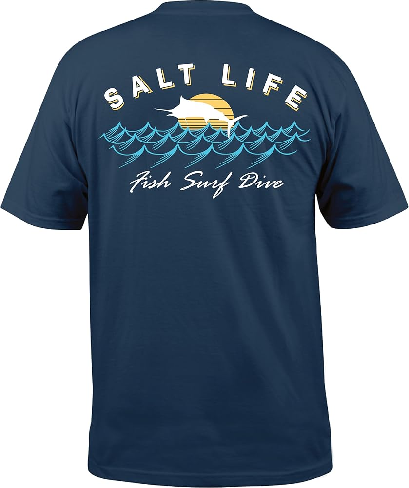 Salt Life Men's Sunset Jumpers Short Sleeve Tee