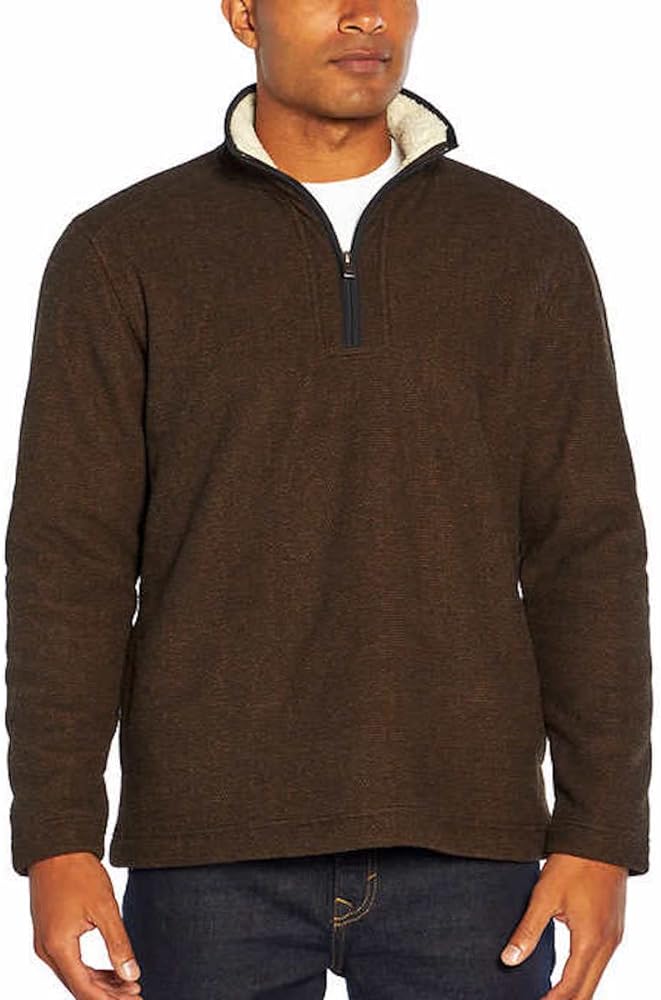 Orvis Men's 1/4 Zip Fleece Lined Pullover