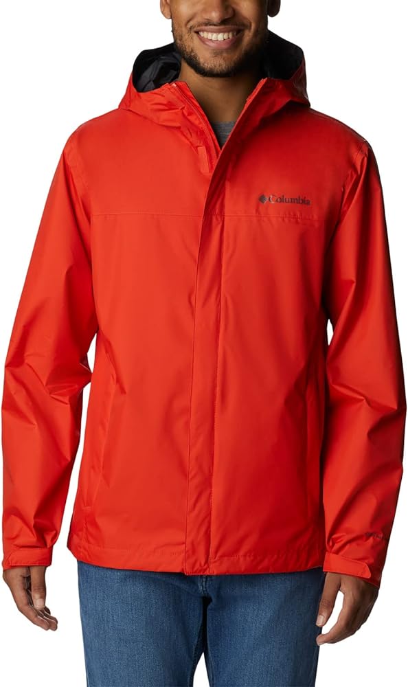 Columbia Men's Watertight II Jacket, Spicy, 6X Big