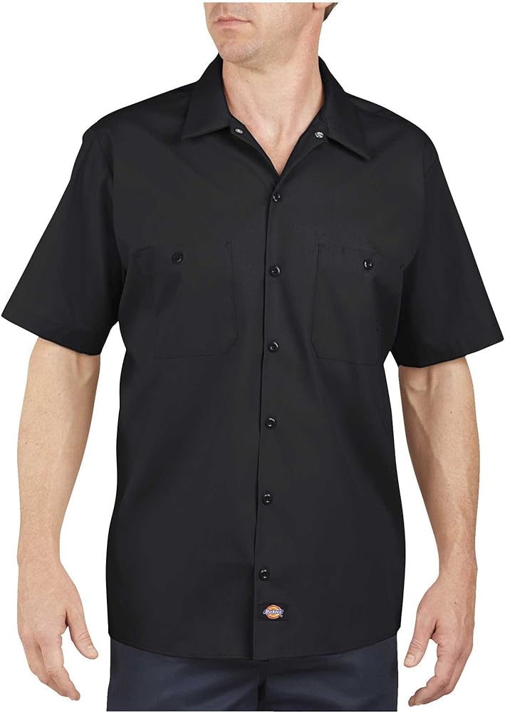 Dickies Men's Short Sleeve Industrial Work Shirt