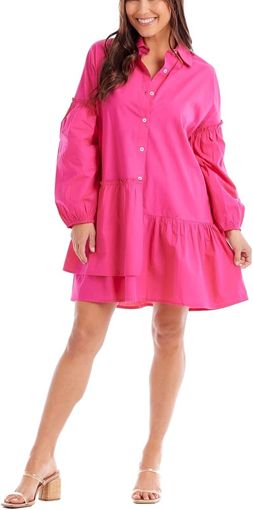 Mud Pie Women's Mary Ruffle Dress