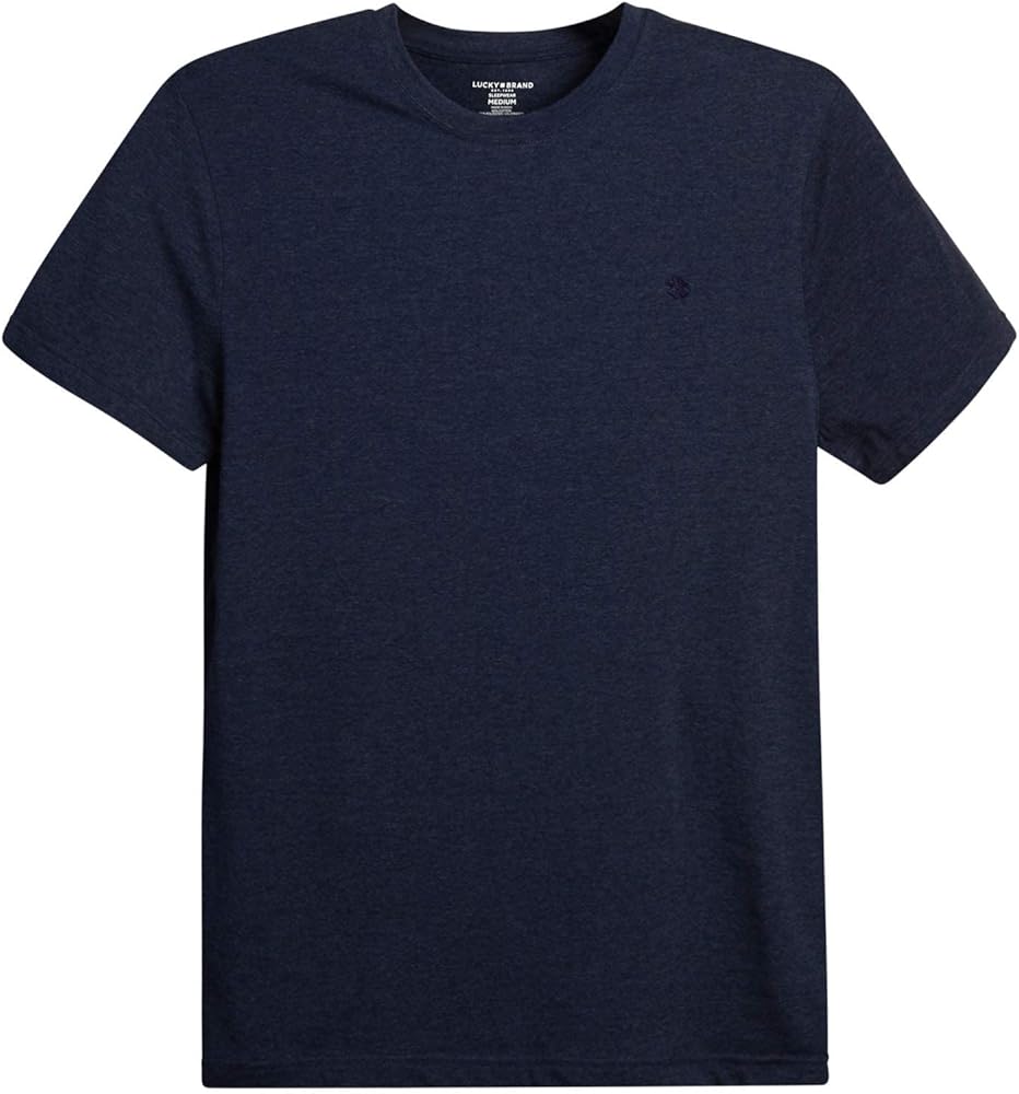 Lucky Brand Mens T-Shirts – Classic Fit Short Sleeve Crewneck Mens Shirts - Soft Stretch Casual Undershirts for Men (S-XL)