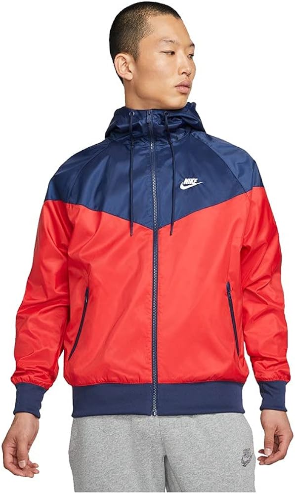 NIKE TEAM MEN'S WINDRUNNER JACKET Hooded Windbreaker