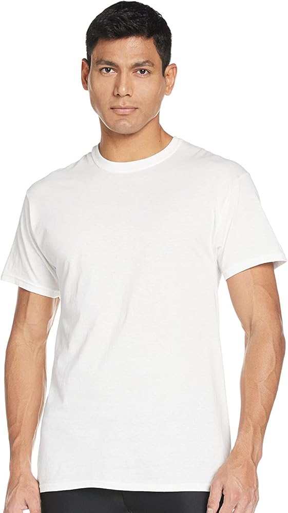 Hanes Men's 7 Pack Freshiq Comfortsoft Crewneck T-Shirt