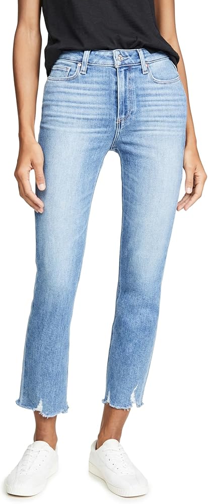 PAIGE Women's Cindy Jeans with Destroyed Hem