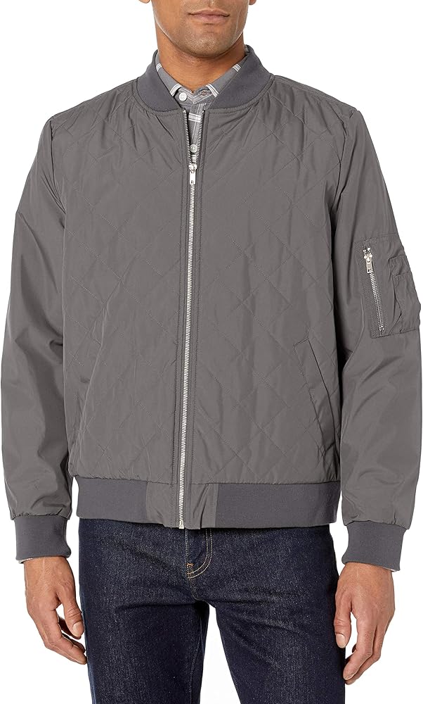 Charles River Apparel Men's Quilted Boston Flight Jacket