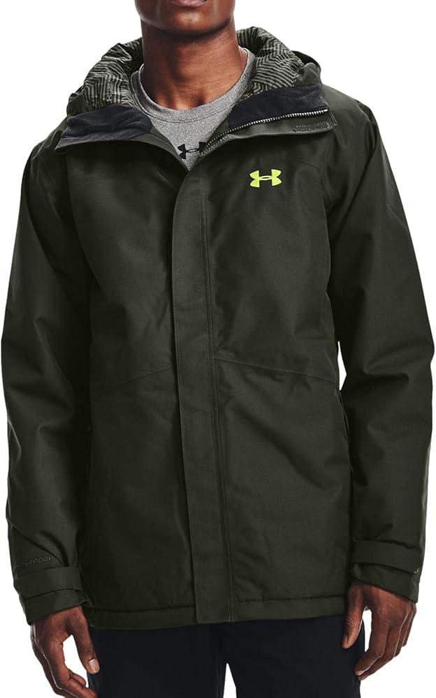 Under Armour Men's Storm Powerline Insulated Jacket (Large, Baroque Green)