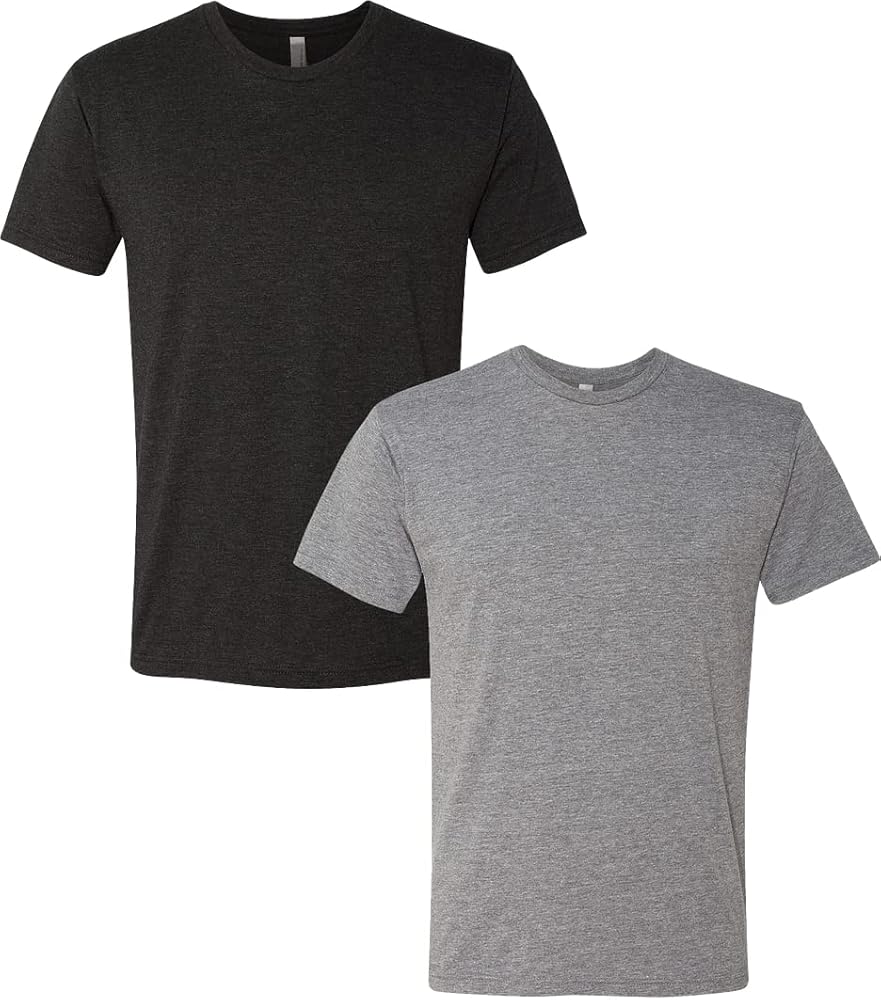 Next Level NL6010 Men's Tri-Blend 50% Polyester/25% Cotton/25% Rayon Crew Neck Tee