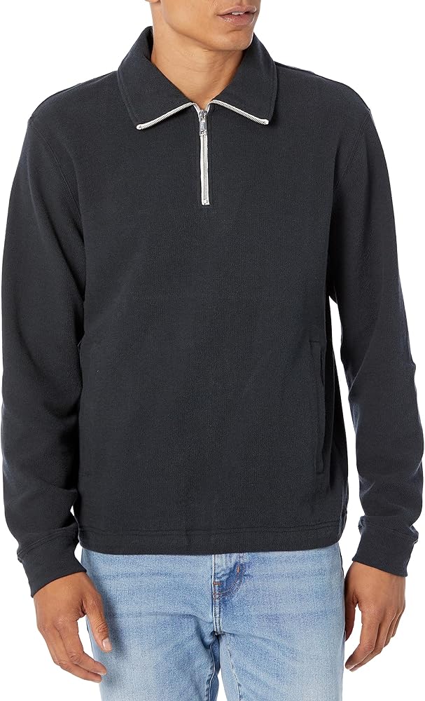 Theory Men's Allons Terry Quarter Zip