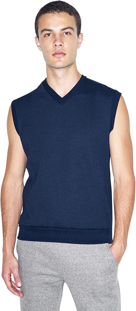 American Apparel Men's Flex Fleece Sleeveless Vest