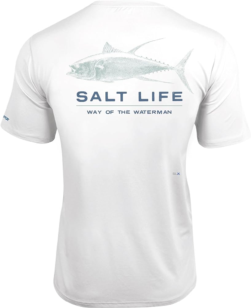 Salt Life Men's Deep Ventures Short Sleeve Performance Tee