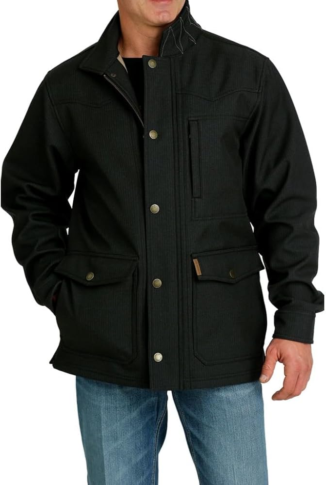 Cinch Men's 3/4 Bonded Jacket Charcoal M