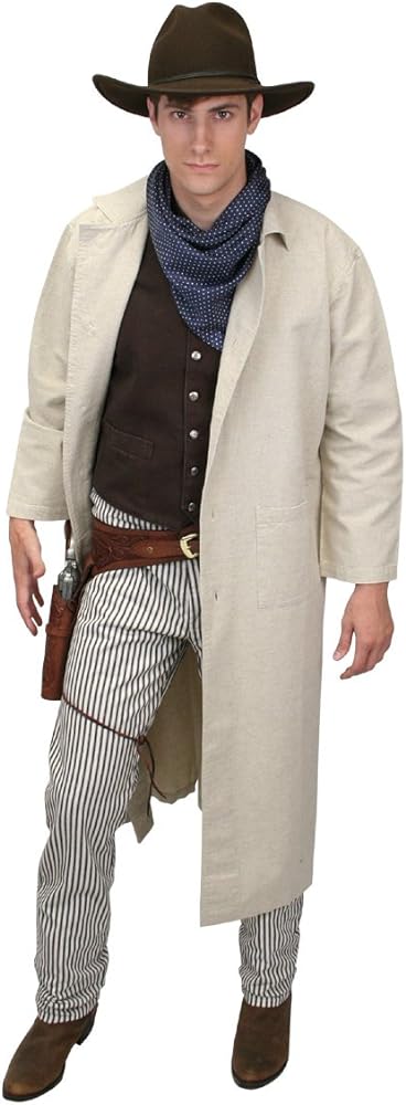 Historical Emporium Men's Classic Cotton Duster