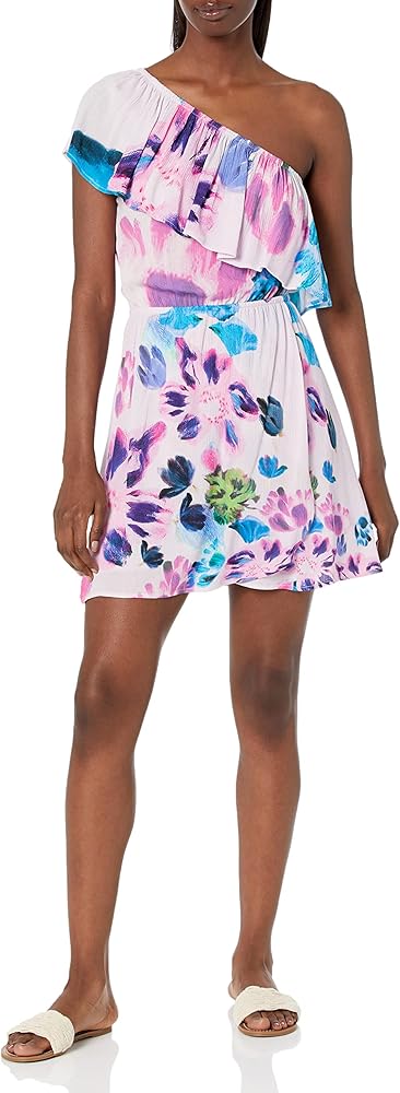 Desigual Women's Woman Woven Dress Short Sleeve