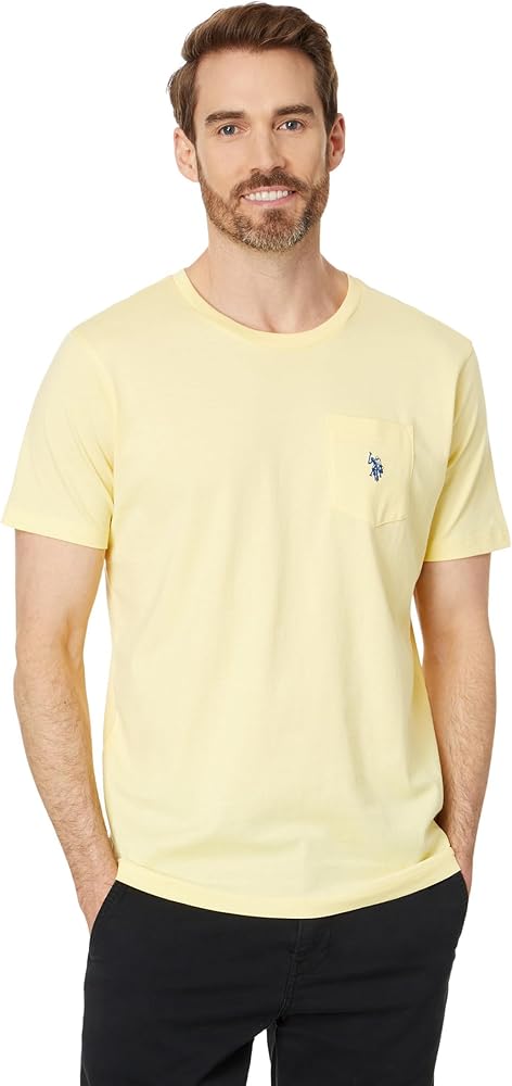 U.S. Polo Assn. Men's Solid Crew Neck Pocket T-Shirt