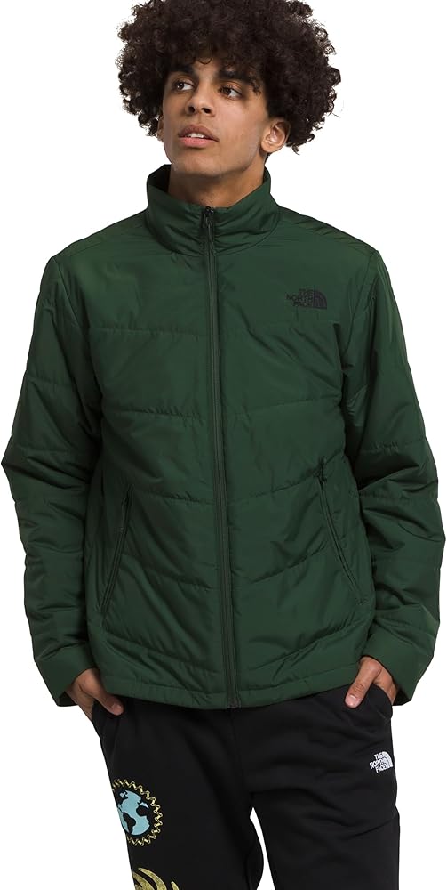 THE NORTH FACE Men's Junction Insulated Jacket, Pine Needle, Small