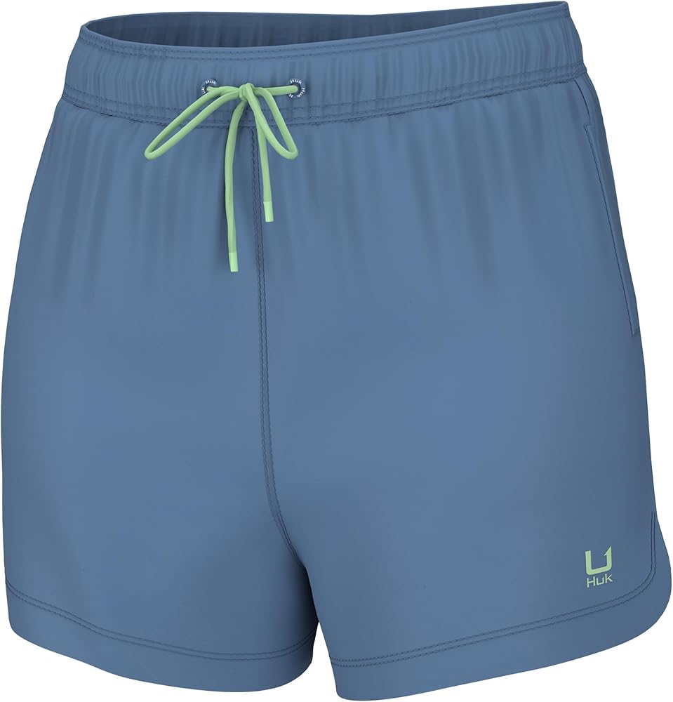 HUK Women's Pursuit Volley, Quick-Dry Fishing Shorts