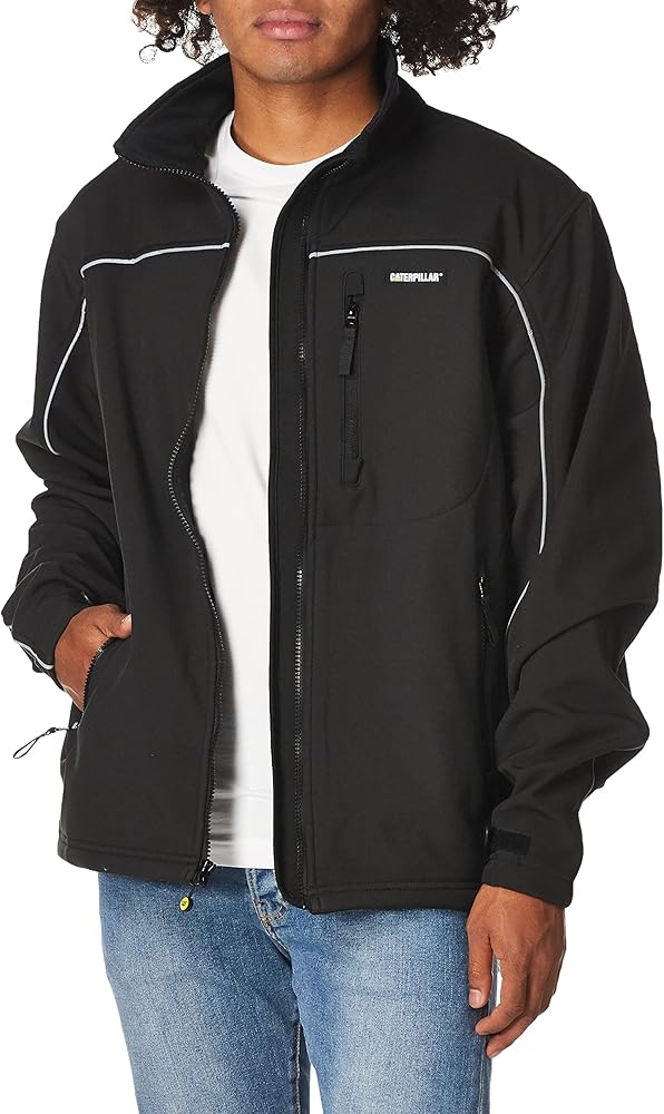 Caterpillar Men's Soft Shell Jacket (Regular and Big & Tall Sizes)