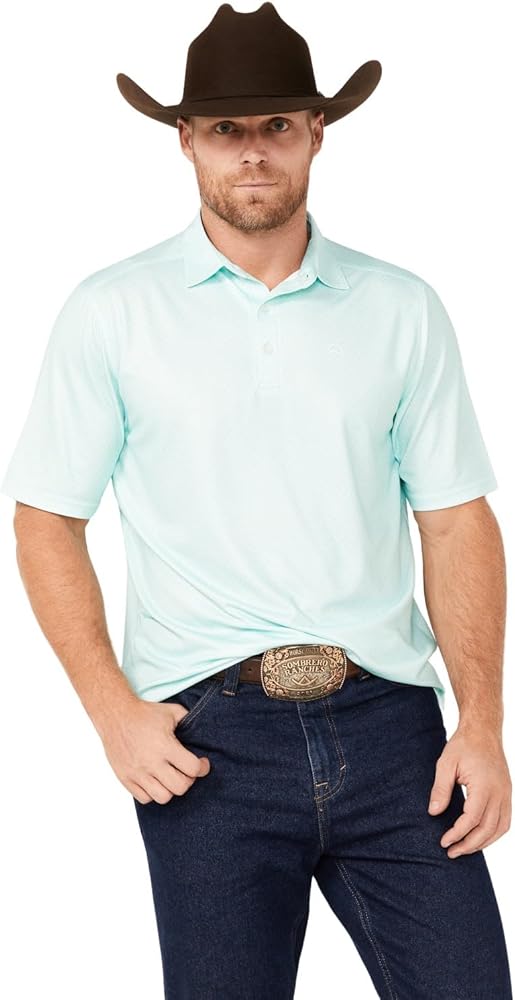 Cinch Men's Arenaflex Mint Polo