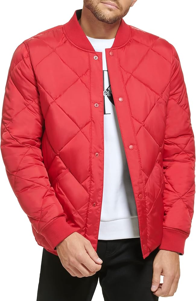 Calvin Klein Men's Reversible Diamond Quilted Jacket