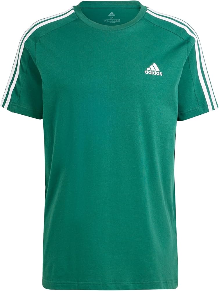 adidas Men's Essentials Single Jersey 3-stripes T-Shirt