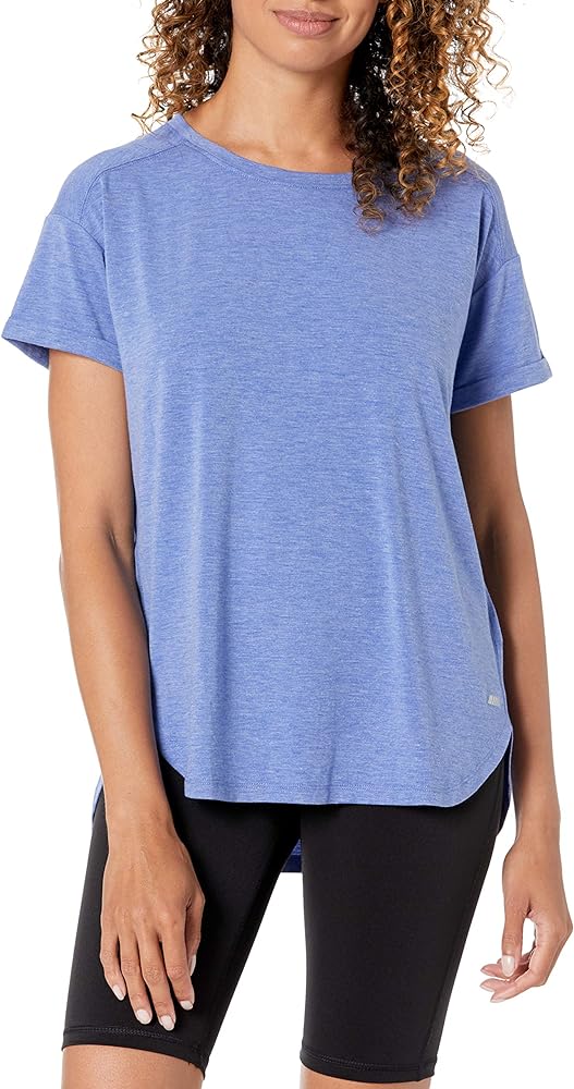 Amazon Essentials Women's Studio Relaxed-Fit Lightweight Crewneck T-Shirt (Available in Plus Size), Multipacks