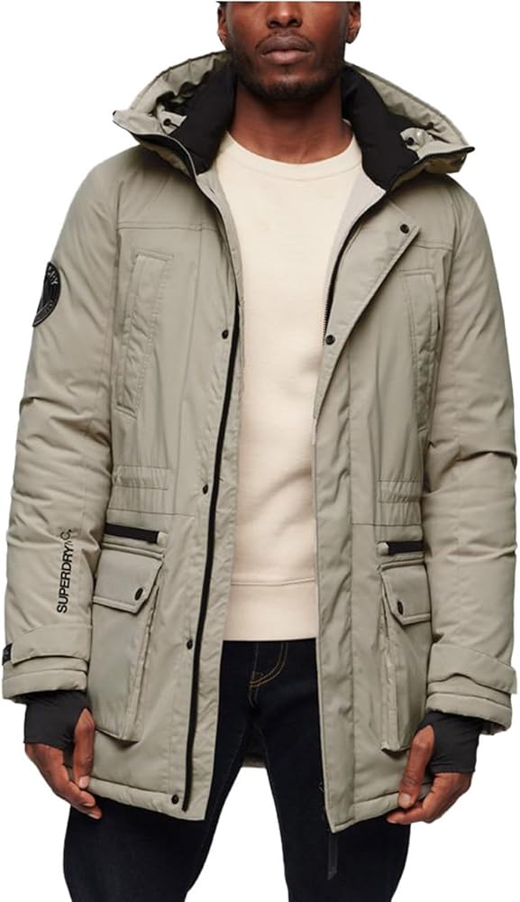 Superdry Mens City Padded Parka Jacket